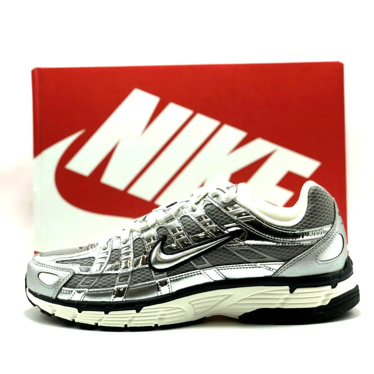 Nike shoes - Nike P-6000 - CN0149-001 - Silver 7