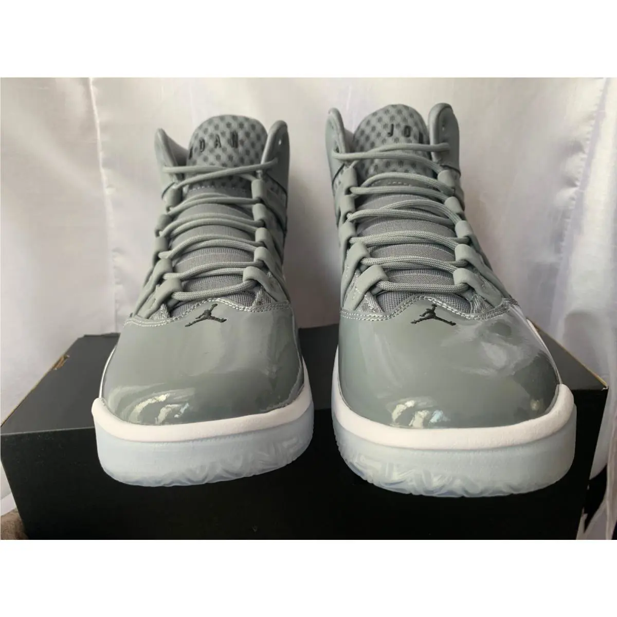 Nike shoes - Jordan Max Aura - Max Aura - AQ9084 010 - COOL GREY/BLACK-WHITE-CLEAR 8