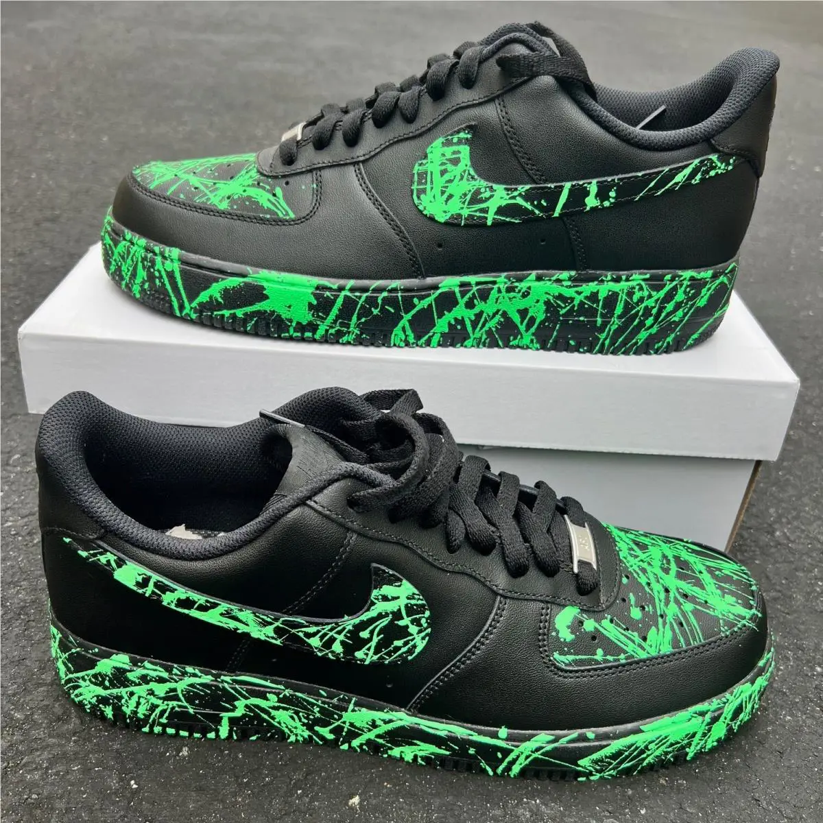 Nike shoes - Nike Air Force 1 - Air Force - CW2288-001 - Black 7