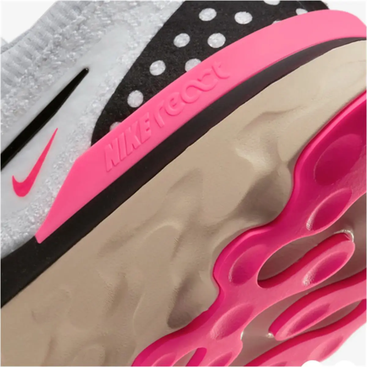 Nike shoes - Nike React Infinity Run FK 3 - DH5392-101 - White/Pearl White/Hyper Pink/Black 6