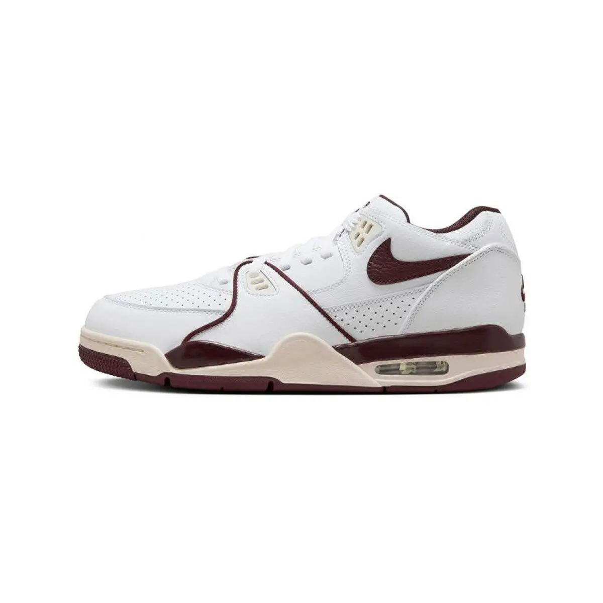 Nike shoes - Nike Air Flight 89 - Air Flight - FQ8256-100-20 - White/Burgundy Crush/Phantom 0