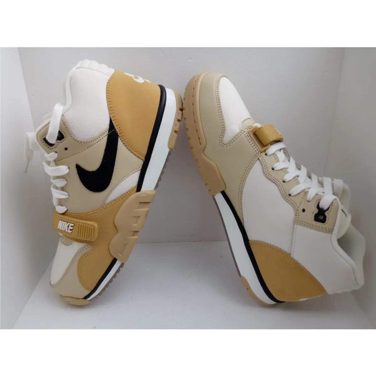 Nike shoes - Nike Air Trainer - Air Trainer - DV7201-100 - COCONUT MILK/BLACK-TEAM GOLD 5