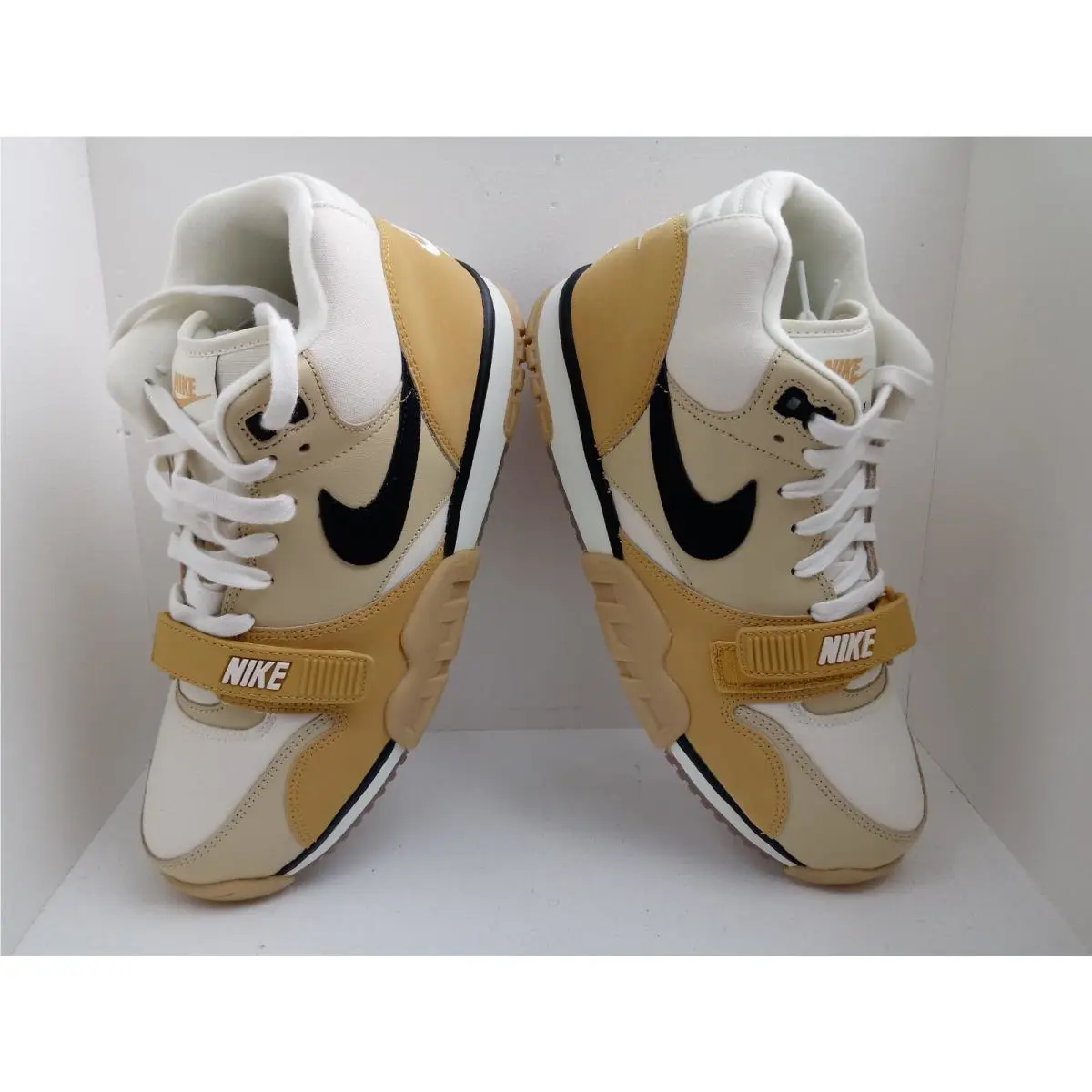 Nike shoes - Nike Air Trainer - Air Trainer - DV7201-100 - COCONUT MILK/BLACK-TEAM GOLD 12