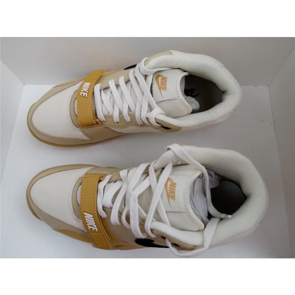 Nike shoes - Nike Air Trainer - Air Trainer - DV7201-100 - COCONUT MILK/BLACK-TEAM GOLD 11