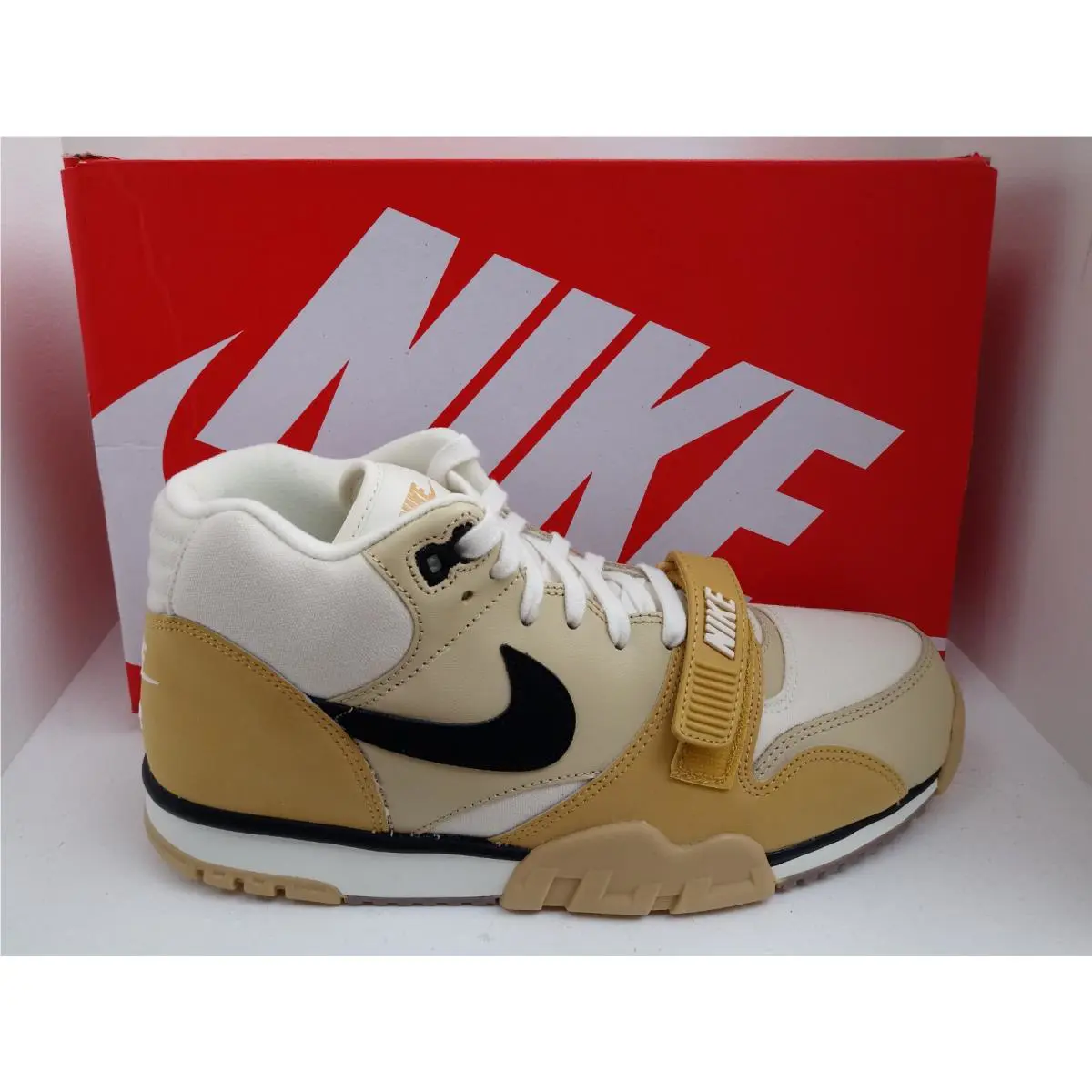 Nike shoes - Nike Air Trainer - Air Trainer - DV7201-100 - COCONUT MILK/BLACK-TEAM GOLD 3