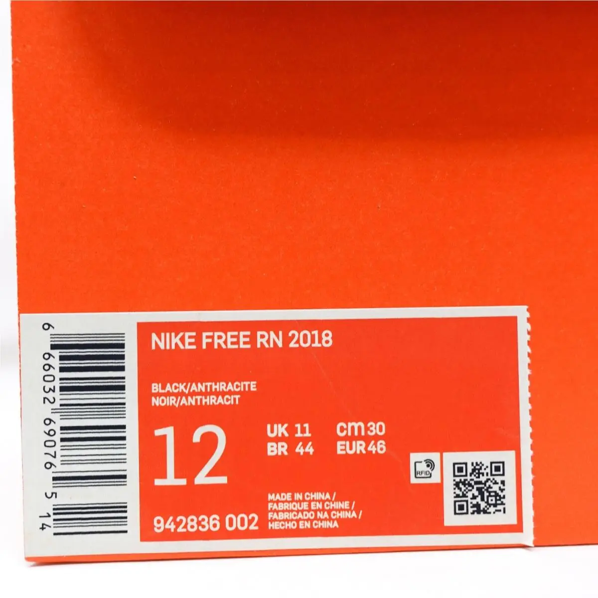 Nike shoes - Nike Free Rn 2018 - Free - 942836002 - Black 14