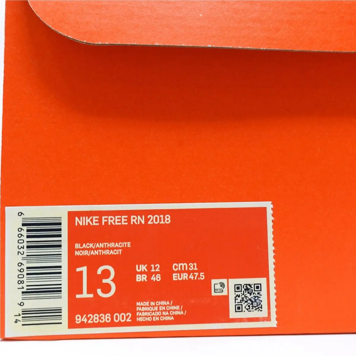 Nike shoes - Nike Free Rn 2018 - Free - 942836002 - Black 16