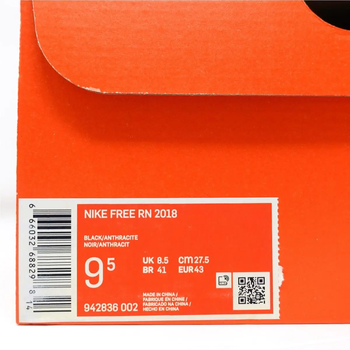 Nike shoes - Nike Free Rn 2018 - Free - 942836002 - Black 6