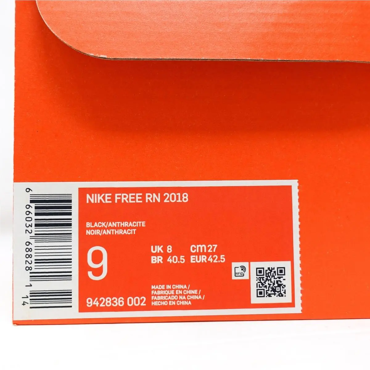 Nike shoes - Nike Free Rn 2018 - Free - 942836002 - Black 4