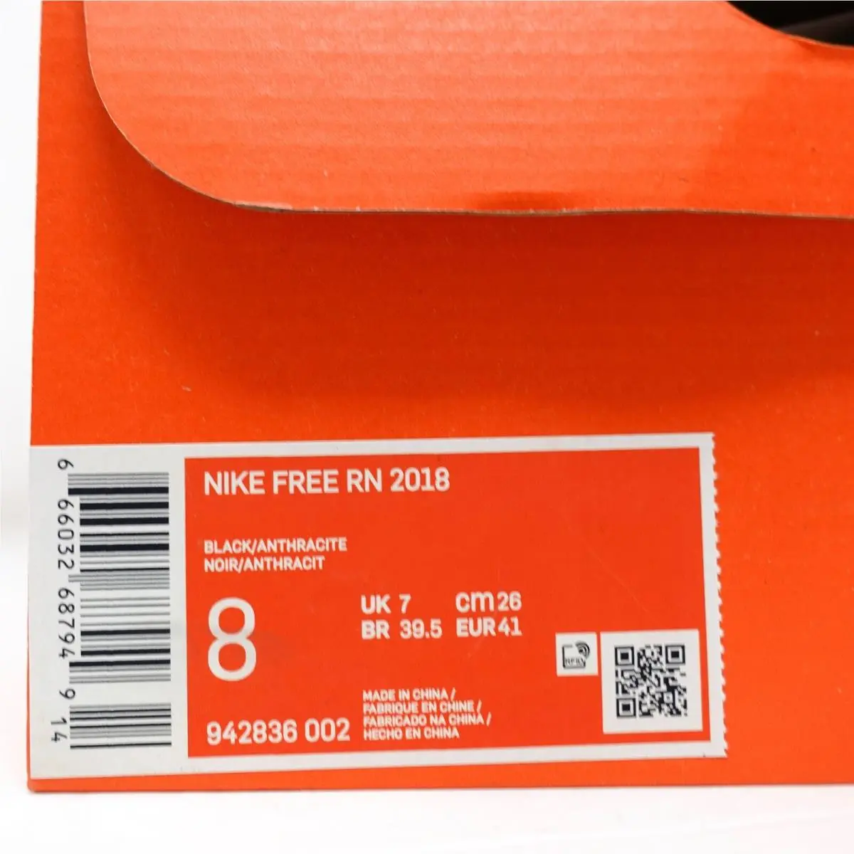 Nike shoes - Nike Free Rn 2018 - Free - 942836002 - Black 2