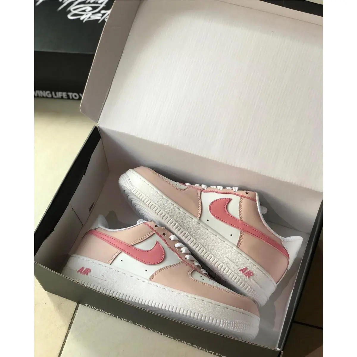 Nike shoes - Nike Air Force 1 - Air Force - CW2288-111 - Pink 5
