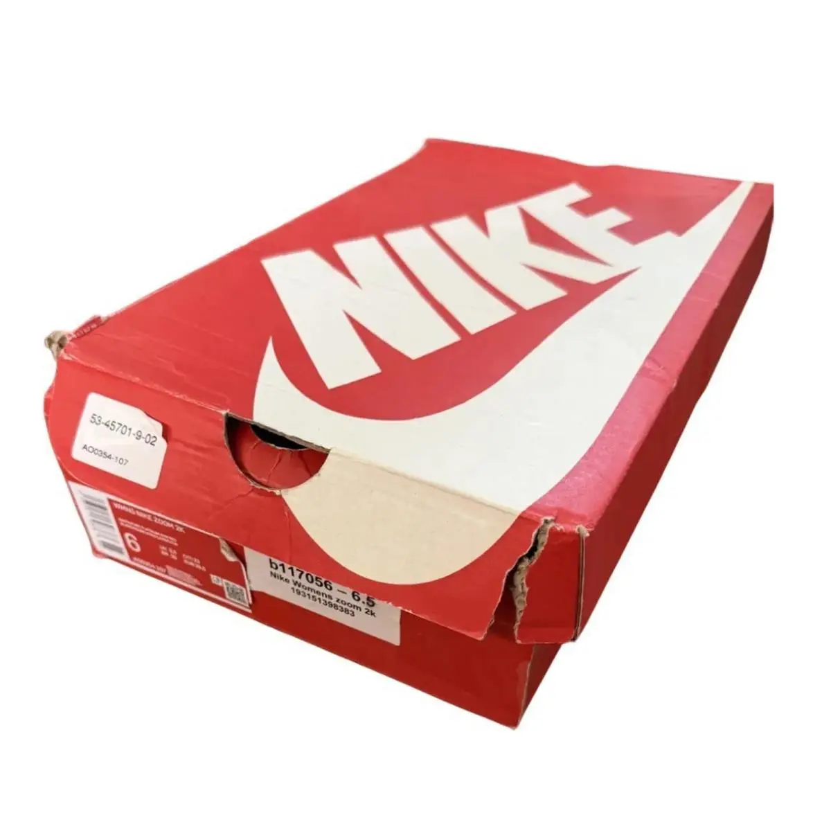 Nike shoes - WMNS Nike Zoom 2K - WMNS Zoom - AO0354 107 - White/Pure Platinum-Gym Red 4