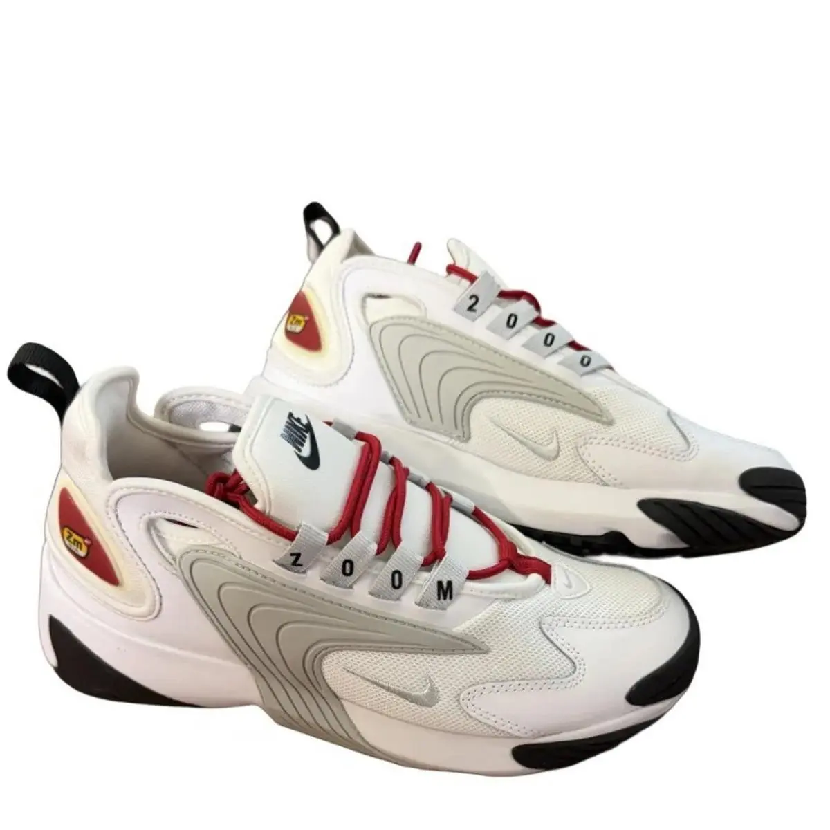 Nike shoes - WMNS Nike Zoom 2K - WMNS Zoom - AO0354 107 - White/Pure Platinum-Gym Red 8