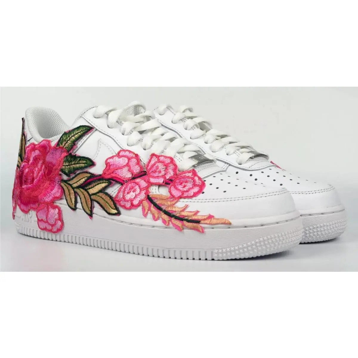 Nike shoes - Nike Air Force 1 - Air Force - CW2288-111 - White, Rose: Red 42