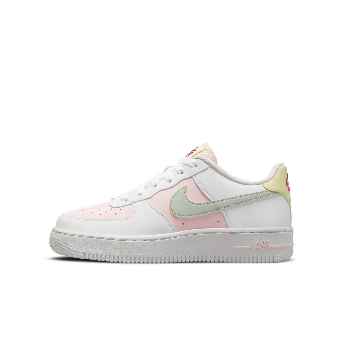 DR4853-100 Youth Nike Air Force 1 Low GS - White