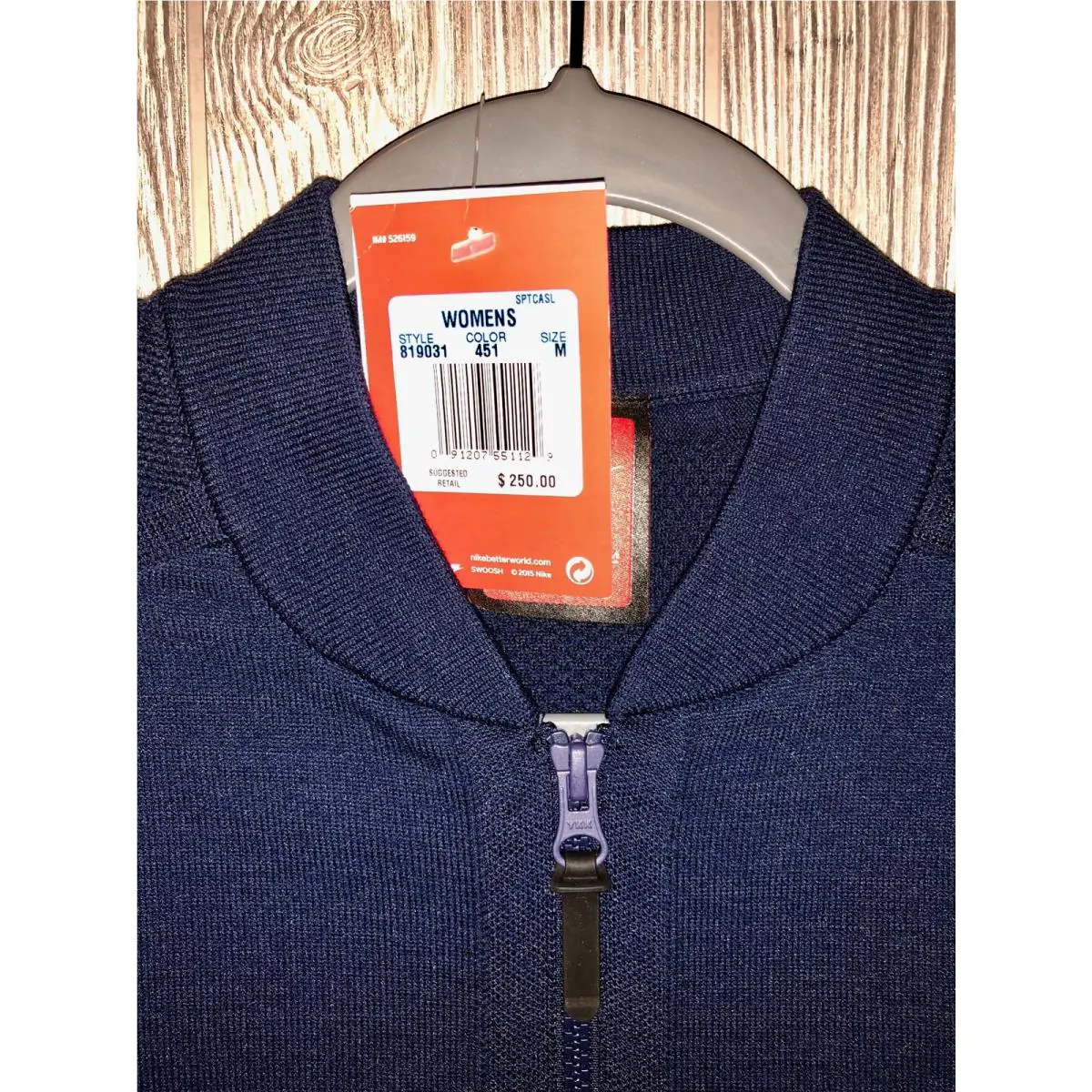Nike clothing - NIKE NSW Tech Knit Bomber - 819031 - Blue 1