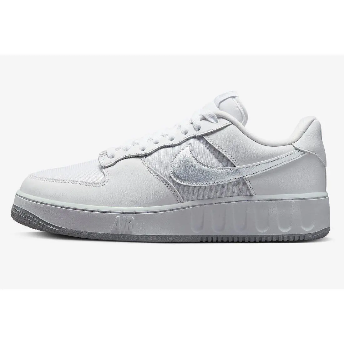 Nike shoes - Nike Air Force 1 - Air Force - Air Force - Whte Silver Pure Platinum 8
