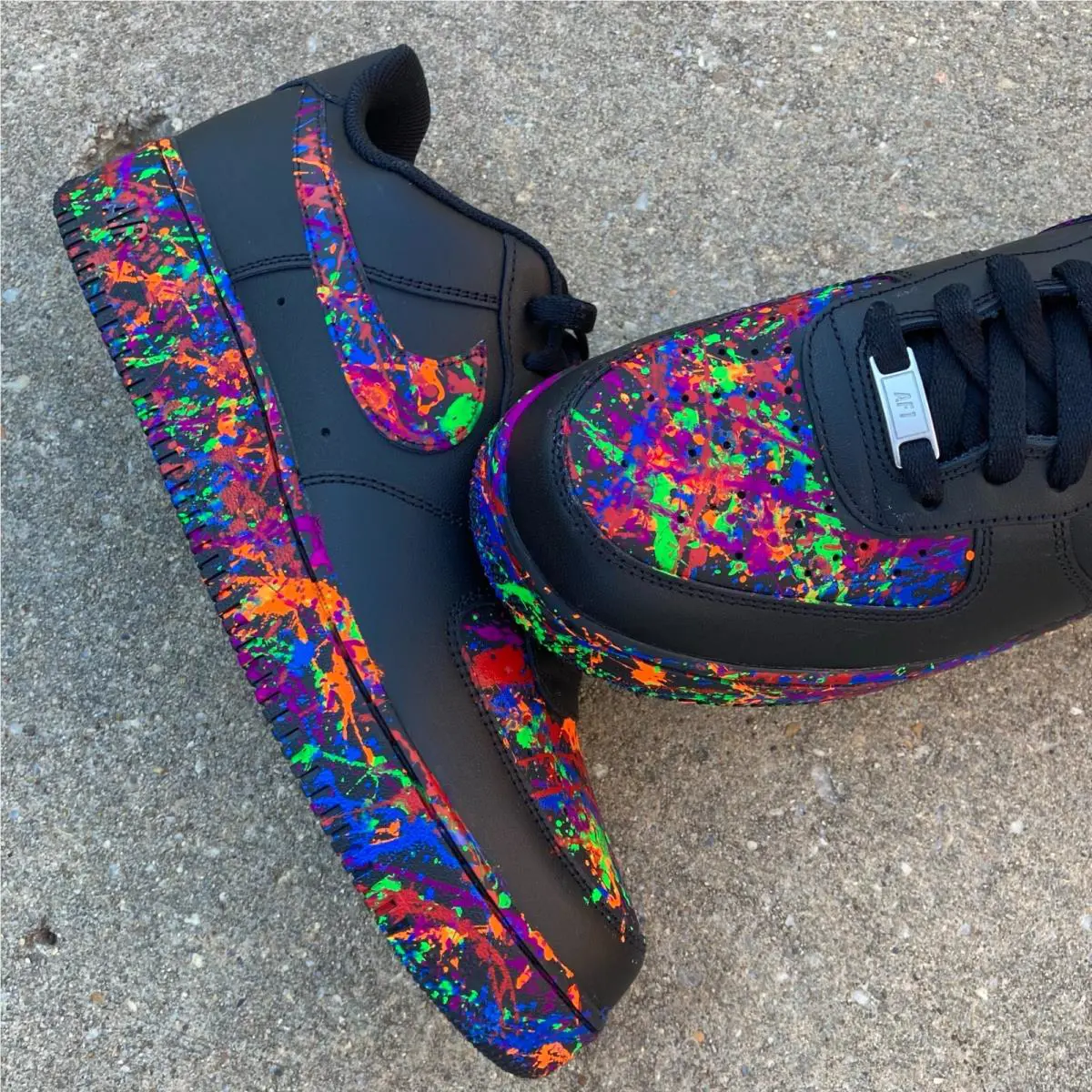 Nike shoes - Nike Air Force 1 - Air Force - CW2288-001 - Black 8