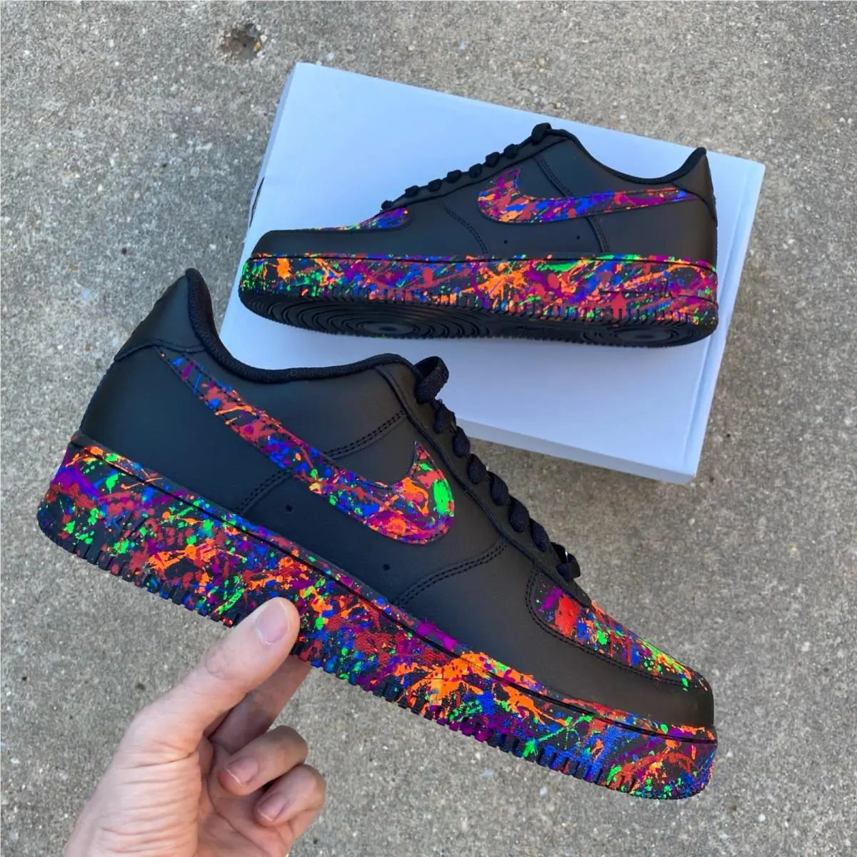 Nike shoes - Nike Air Force 1 - Air Force - CW2288-001 - Black 16