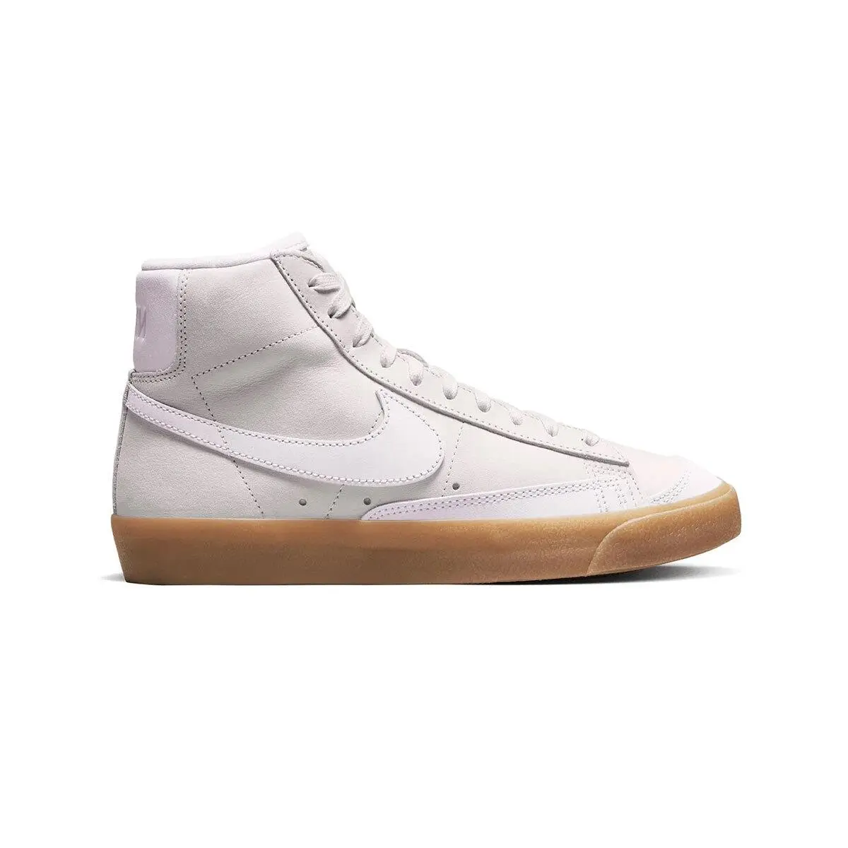 Nike Women`s Blazer Mid 77 Premium DQ7572-600 Pearl Pink/gum Brown SZ 5-15 - Pear lPink/Gum Brown