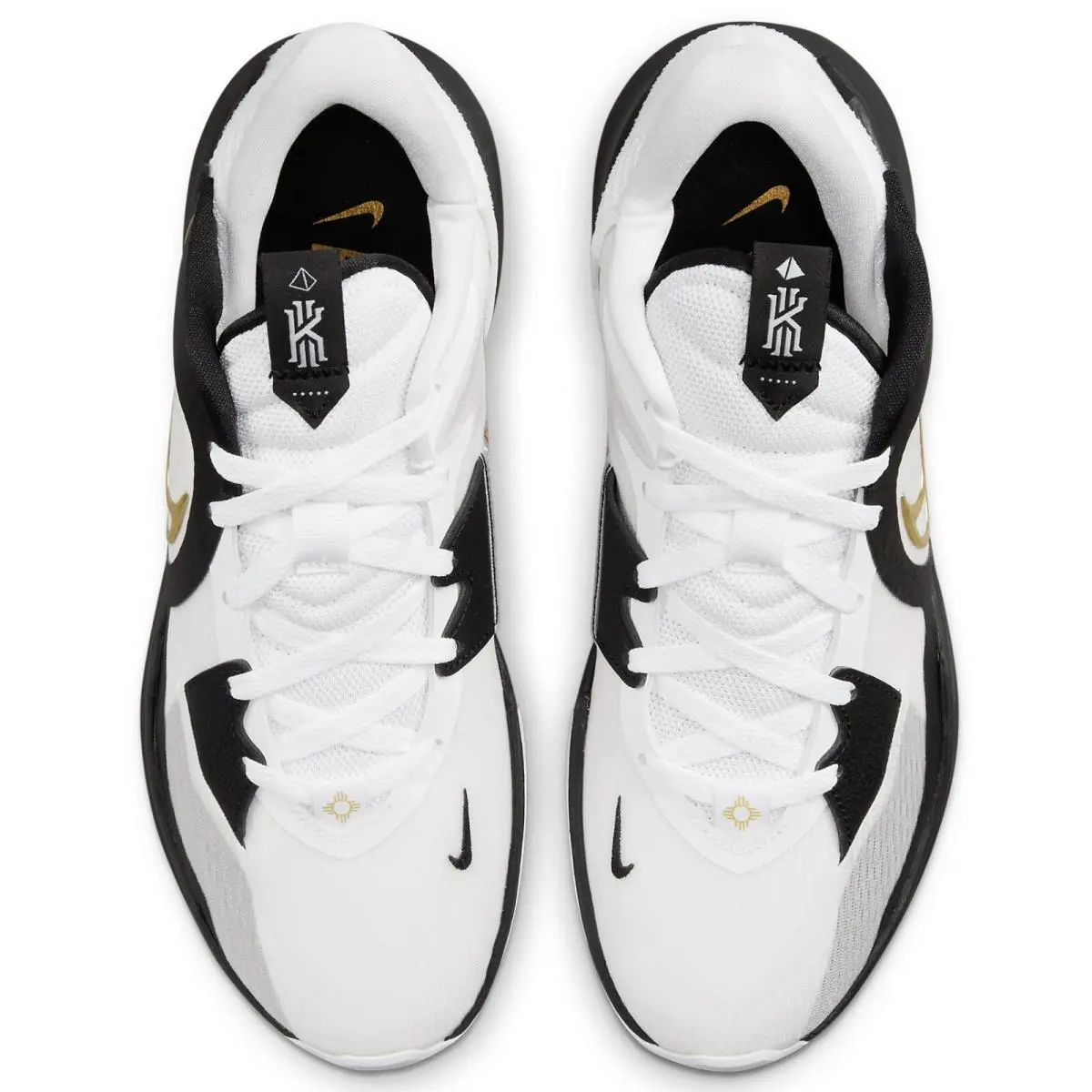 Nike shoes - Nike Kyrie Low 5 - Kyrie Low - DJ6012-101 - White/Metallic Gold/Black 1