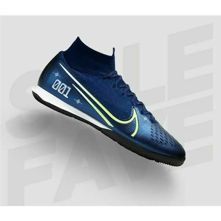 Nike shoes - Nike Mercurial Superfly 7 Elite MDS IC - bq5470 401 - Blue Void/White/Black/Metallic Silver 2