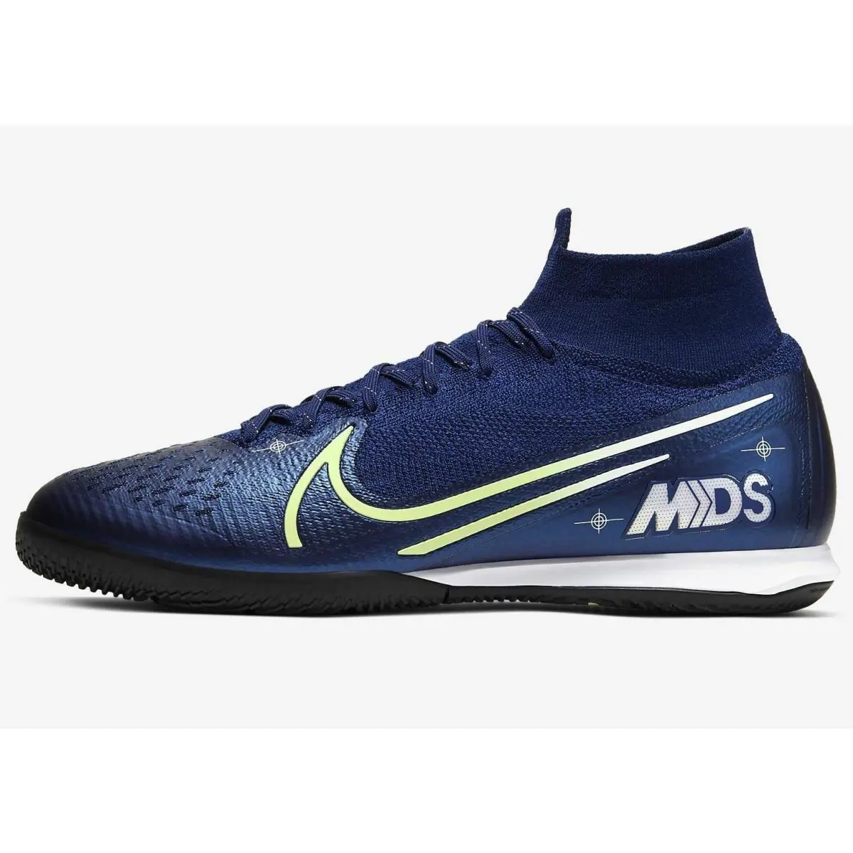 Nike shoes - Nike Mercurial Superfly 7 Elite MDS IC - bq5470 401 - Blue Void/White/Black/Metallic Silver 3
