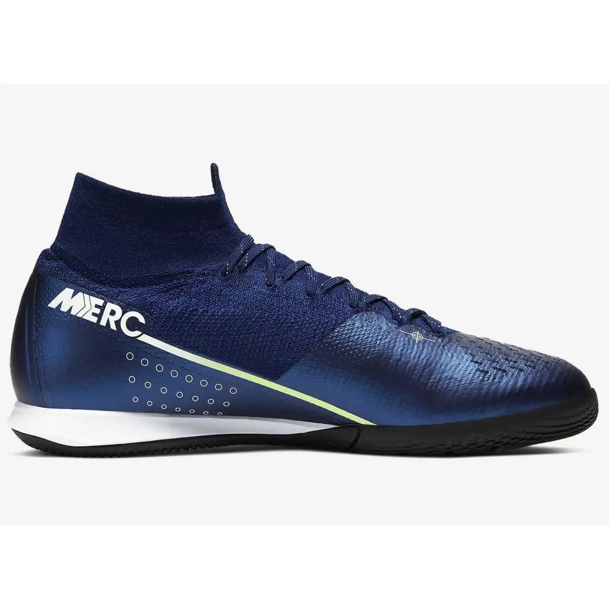 Nike shoes - Nike Mercurial Superfly 7 Elite MDS IC - bq5470 401 - Blue Void/White/Black/Metallic Silver 4