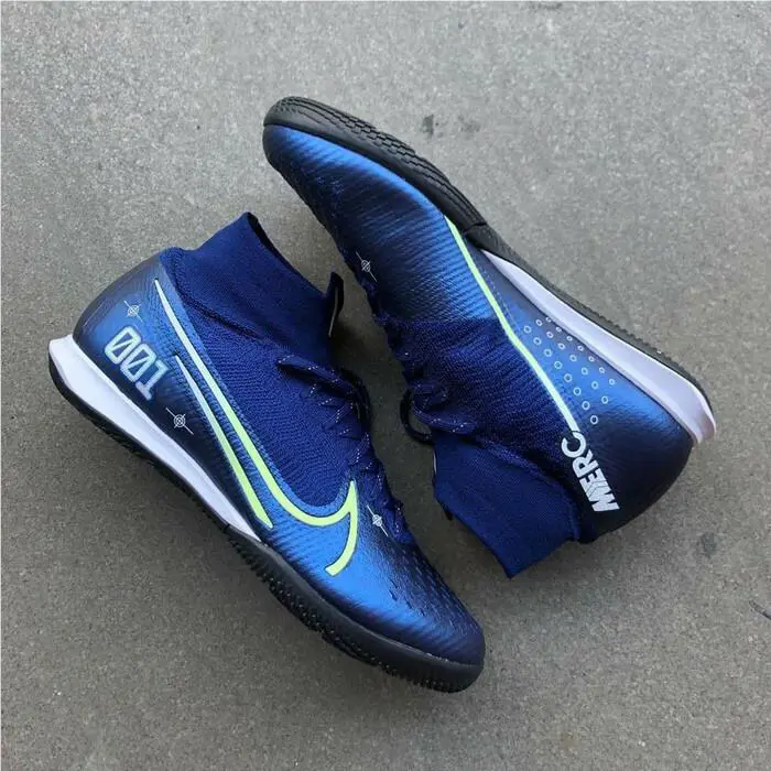 Nike shoes - Nike Mercurial Superfly 7 Elite MDS IC - bq5470 401 - Blue Void/White/Black/Metallic Silver 0