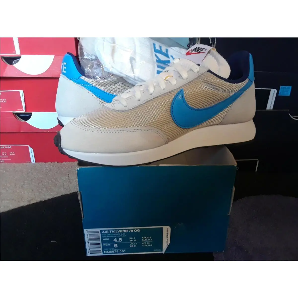 Nike shoes - Nike Air Tailwind - Air Tailwind - BQ5878 001 - Gray 0