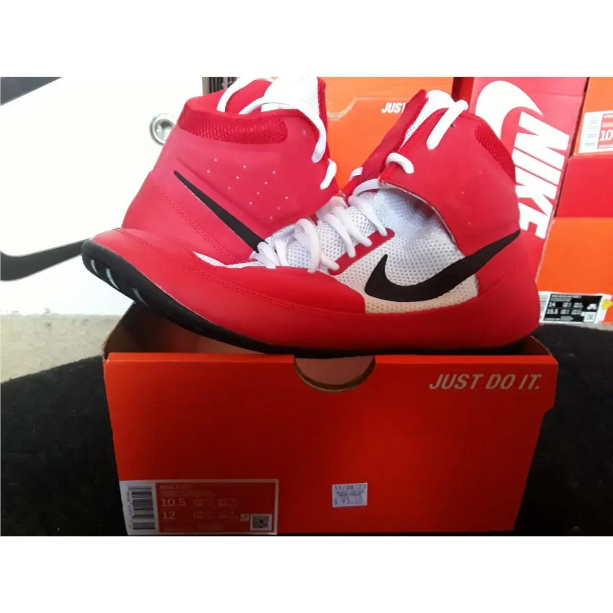 Nike shoes - Nike Fury - Fury - AO2416-601 - Red 4
