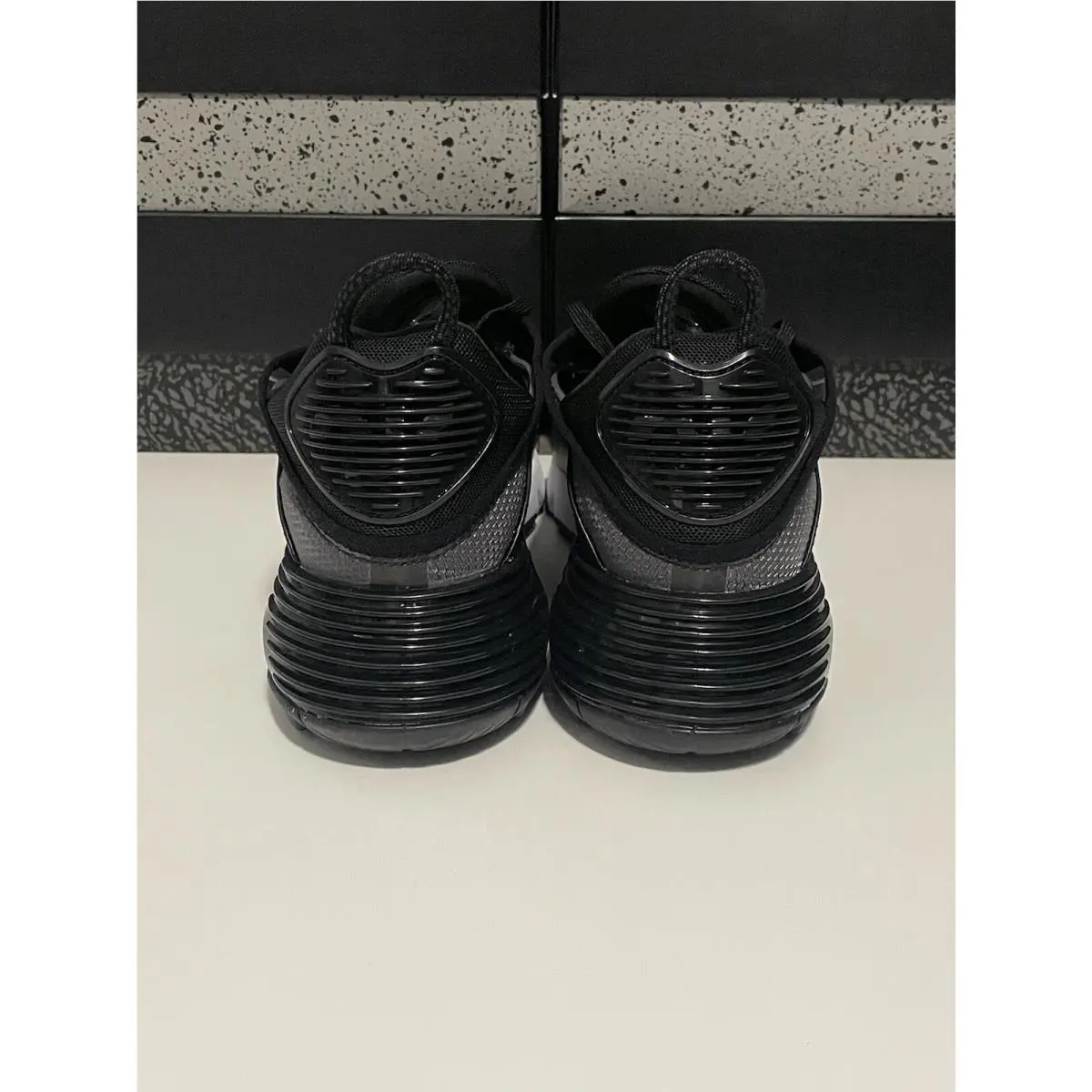 Nike shoes - Nike Air Max 2090 - Air Max - CW7306-001 - Black/White-Wolf Grey 9