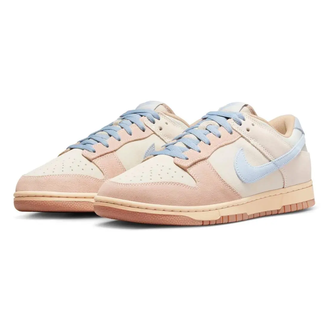 Nike shoes - Nike Dunk Low - Dunk Low - HF0106-100 - Coconut Milk/Light Armory Blue/Sanddrift/Hemp/Sesame/Gum Medium B 2