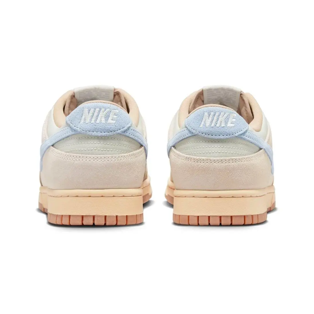 Nike shoes - Nike Dunk Low - Dunk Low - HF0106-100 - Coconut Milk/Light Armory Blue/Sanddrift/Hemp/Sesame/Gum Medium B 5