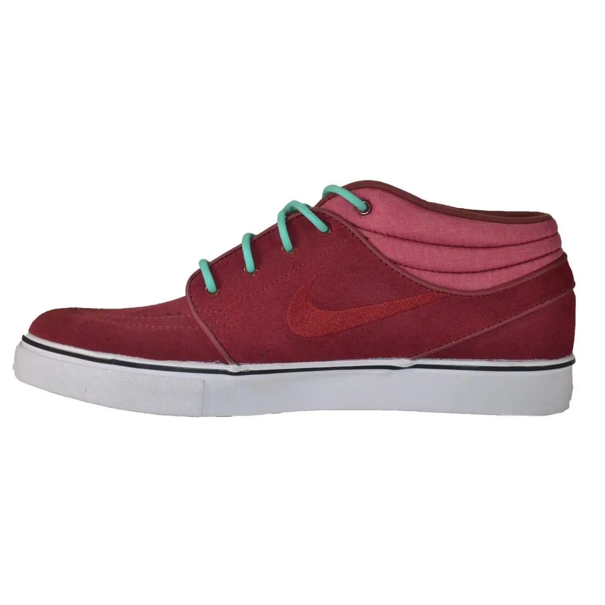 Nike Zoom Stefan Janoski Mid Team Red Crystal Mint 443095-663 235 Men`s Shoes - Red, Manufacturer: Team Red/Team Red- Crystal Mint