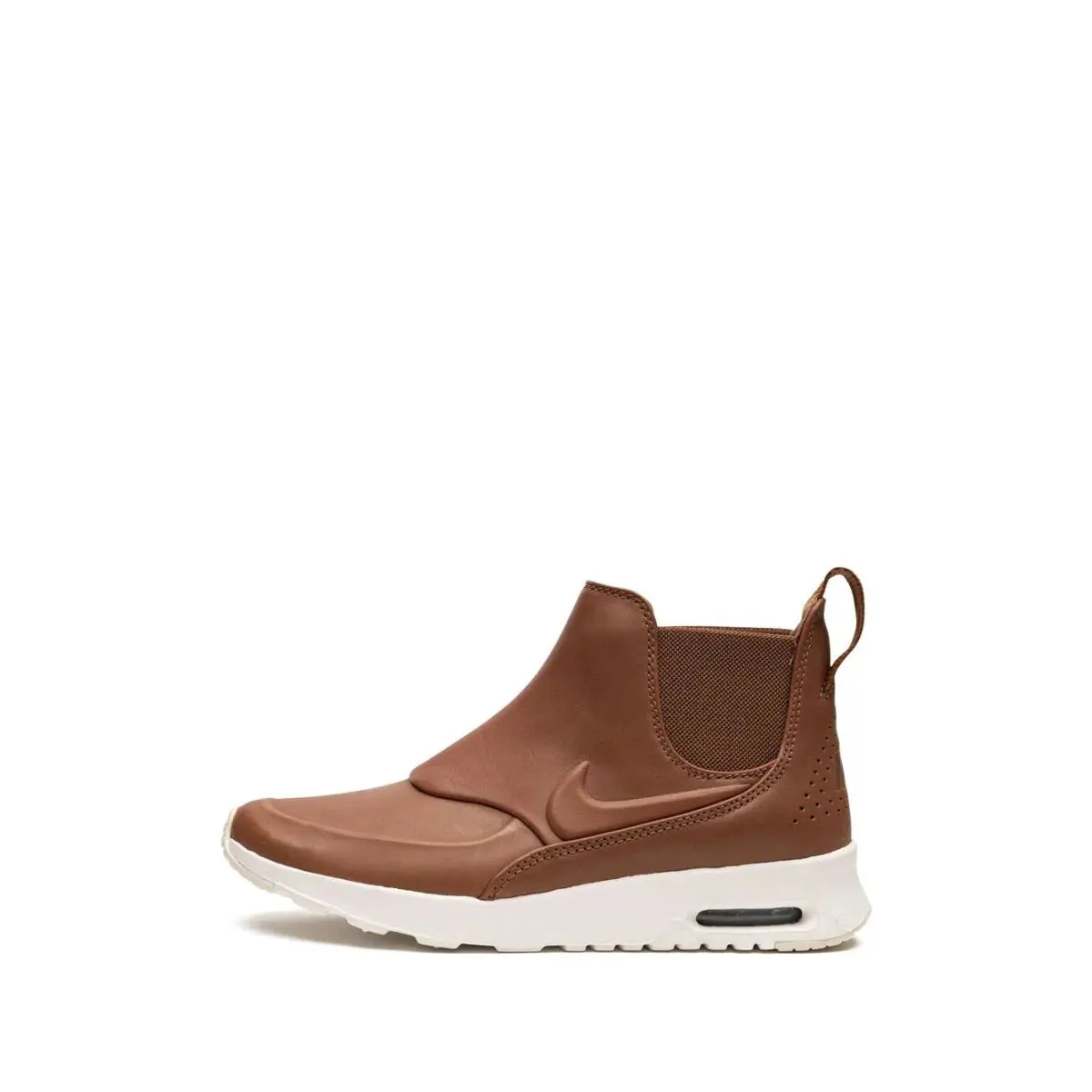 Nike Womens Air Max Thea Mid Black Brown Chelsea Boot 859550-001 859550-200 - Brown, Material: Ale Brown/Ale Brown (200)