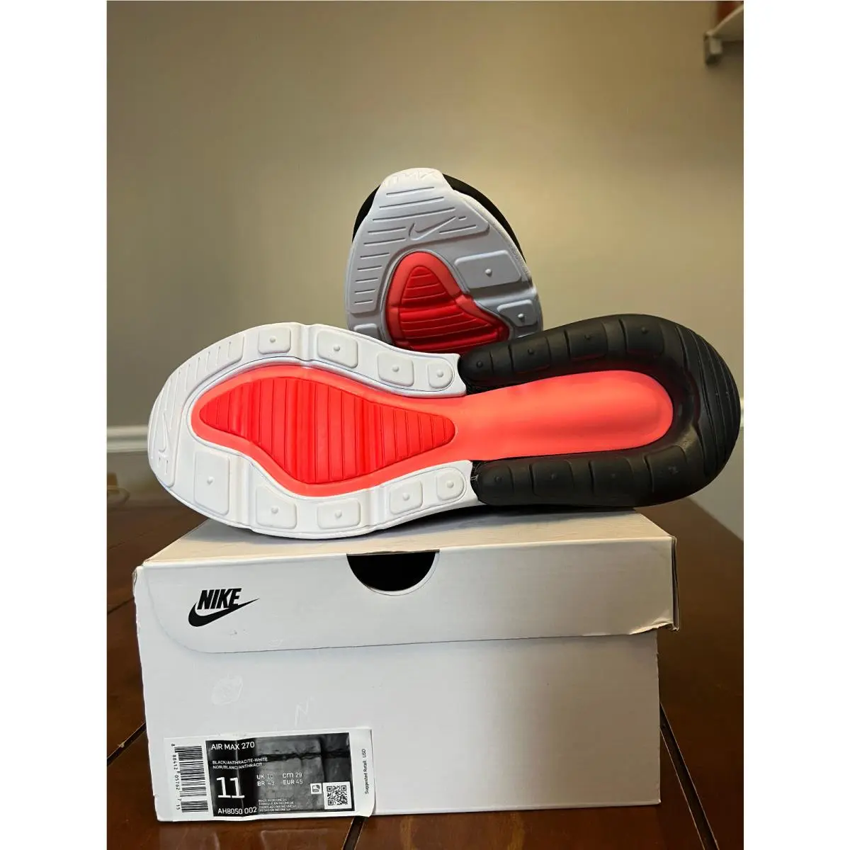 Nike shoes - Nike Air Max 270 - Air Max - AH8050-002 DC1072-100 - white & black 0