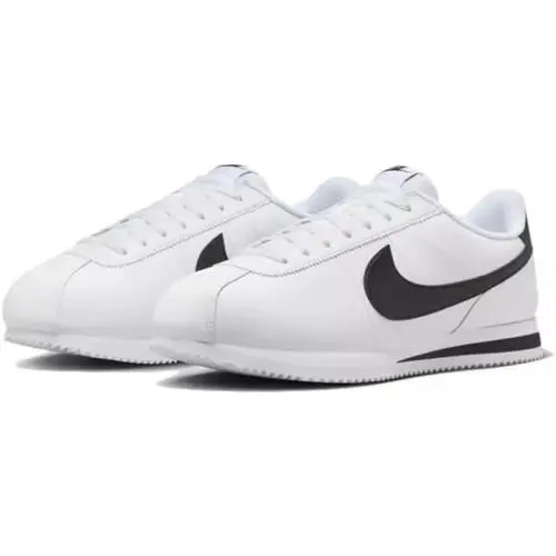 Nike Men Cortez White Black Leather Upper DM4044-105