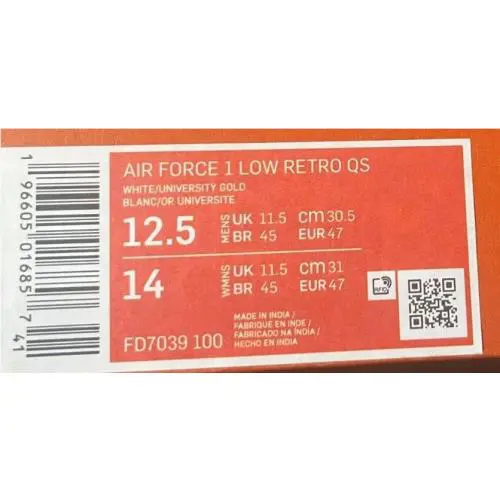 Nike shoes - Nike Air Force 1 - Air Force - FD7039-100 - White 18