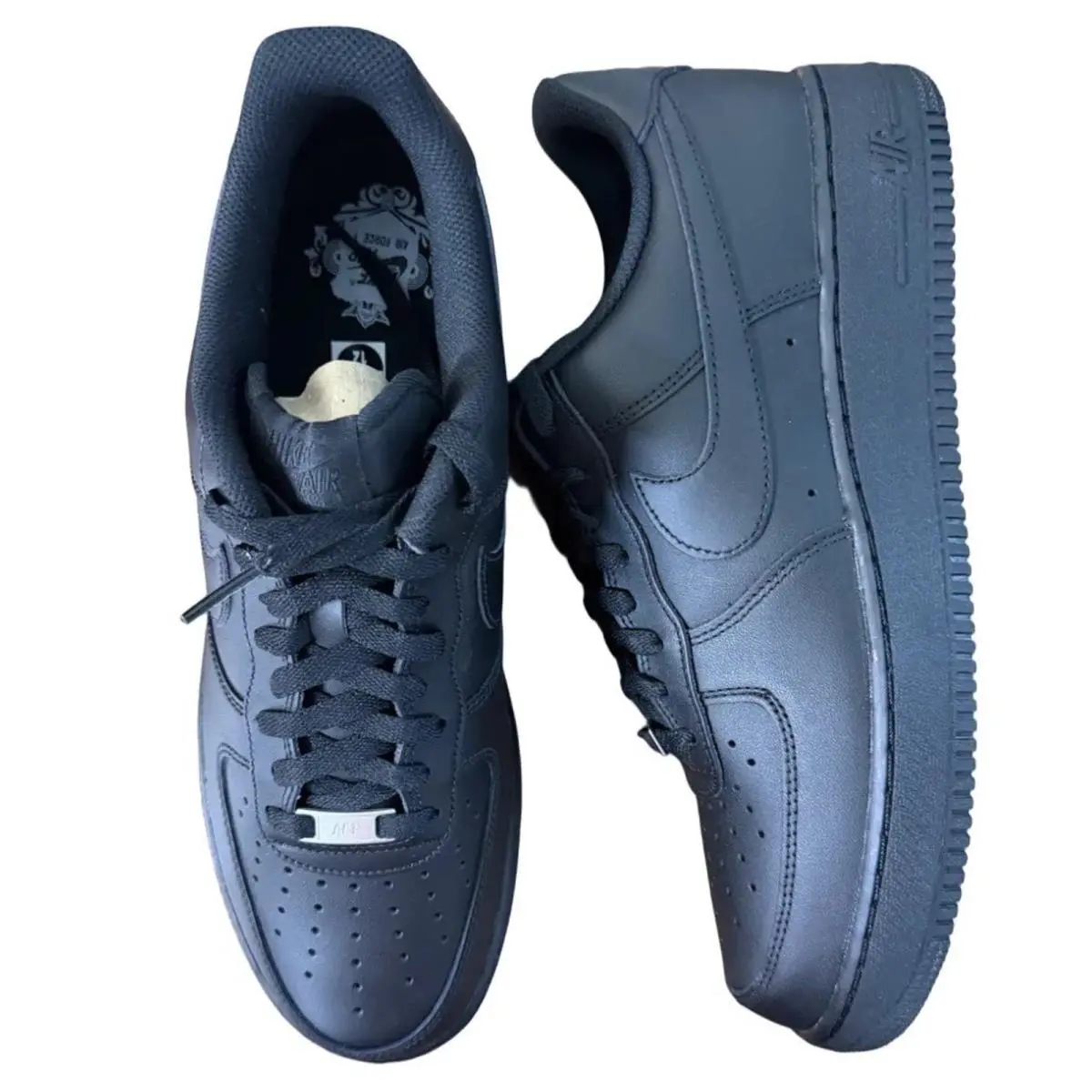 Nike shoes - Nike Air Force 1 `07 - 315122-001 - Black/Black 8
