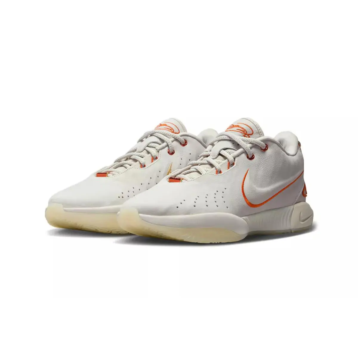 Nike shoes - Nike LeBron 21 - LeBron - FV2345 001 - LIGHT BONE /CAMPFIRE ORANGE 0