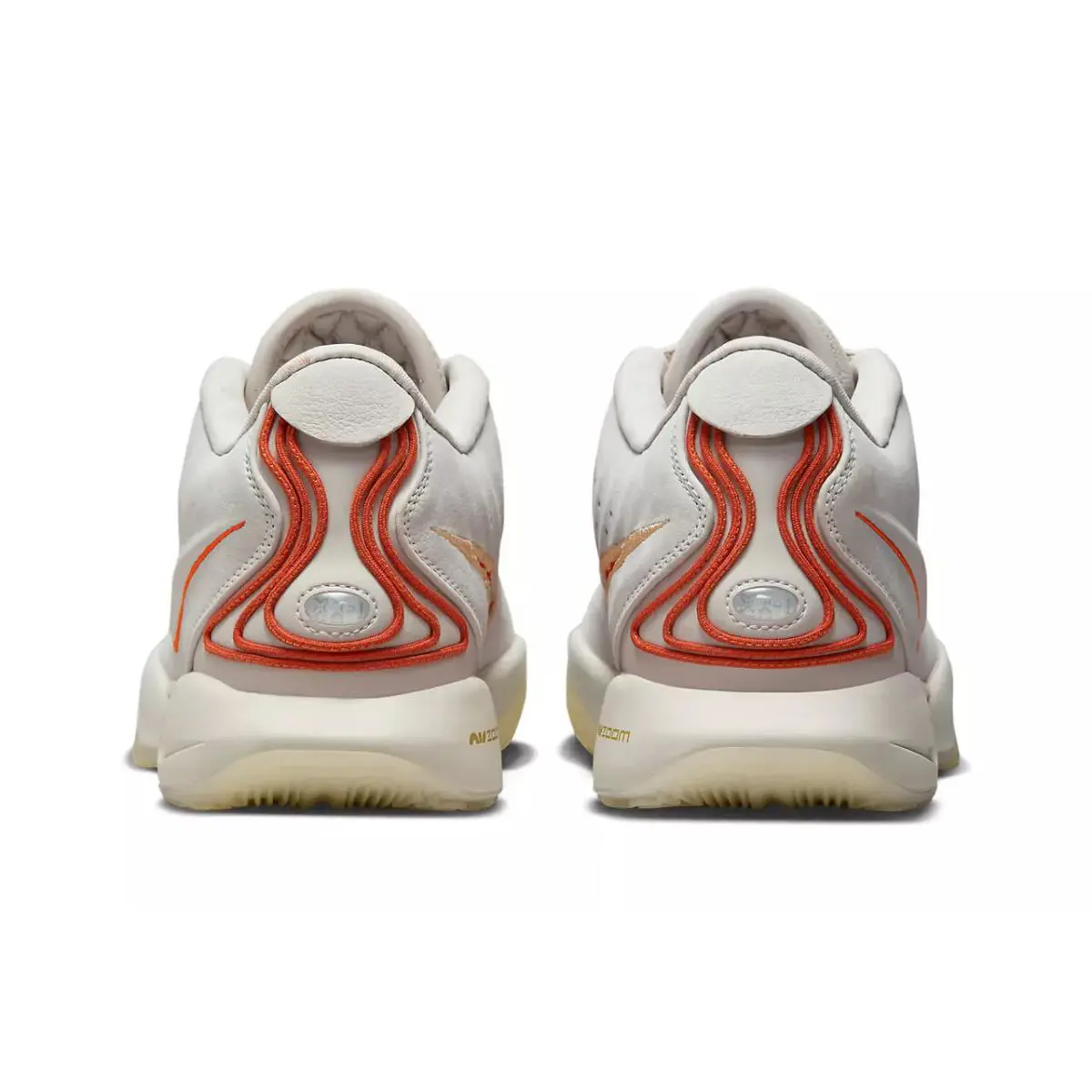 Nike shoes - Nike LeBron 21 - LeBron - FV2345 001 - LIGHT BONE /CAMPFIRE ORANGE 3