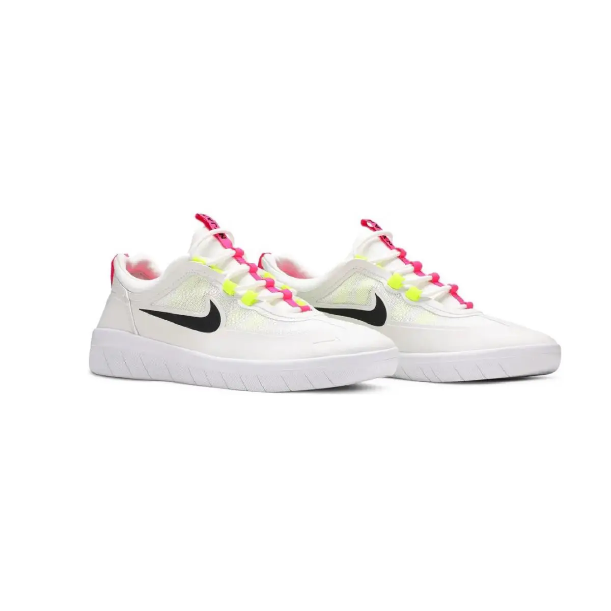 Nike shoes - Nike SB Nyjah - Nyjah - BV2078-102 - Summit White/Black-White-Volt 1