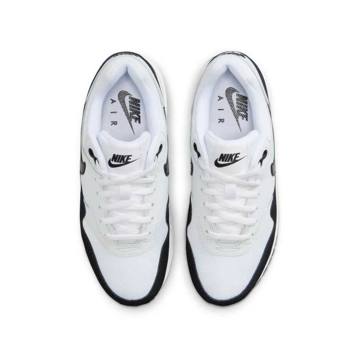 Nike shoes - White/Black-Pure Platinum 2