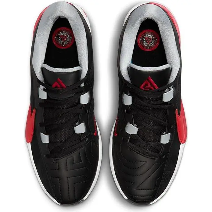 Nike shoes - Black, University Red, Pure Platinum 2