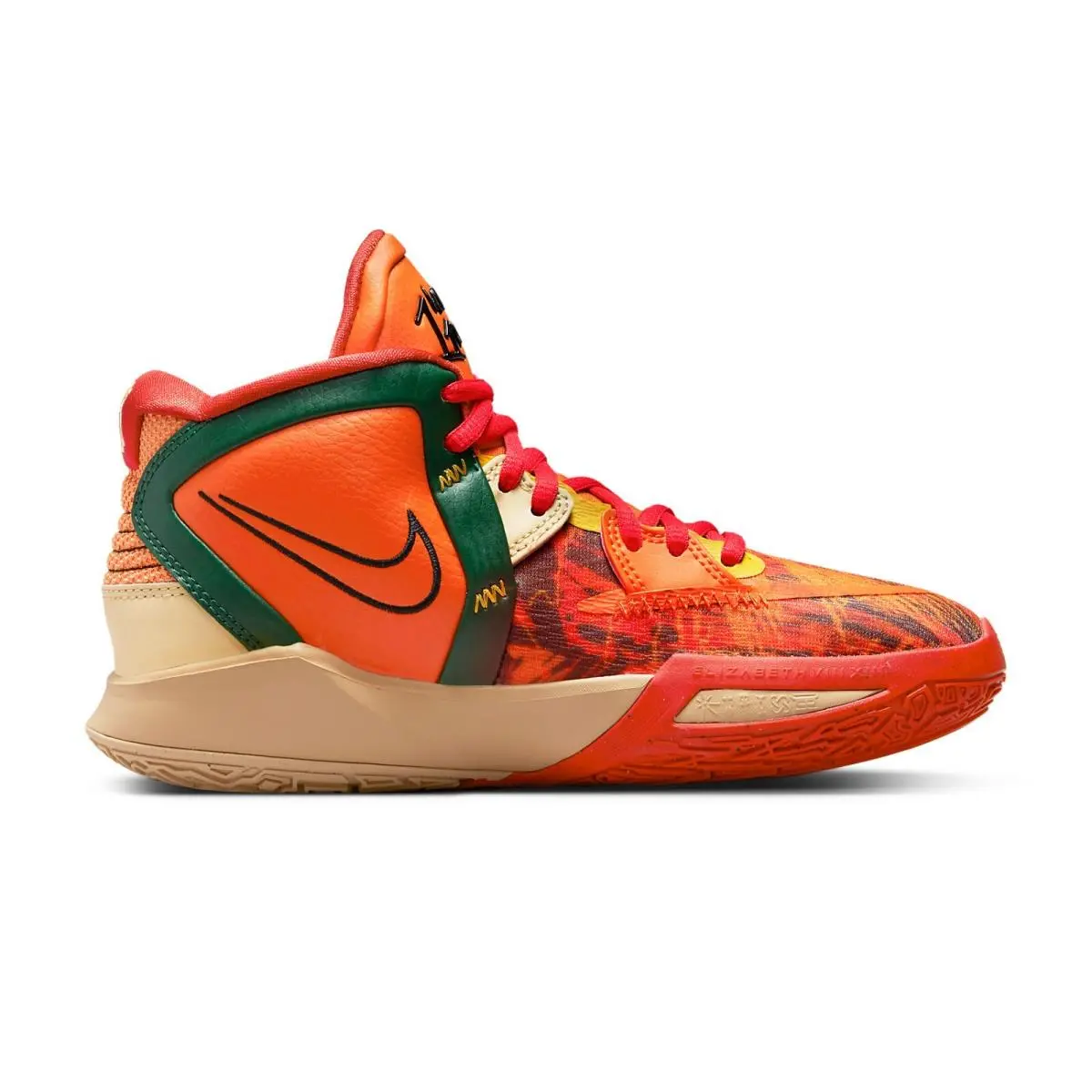 Nike shoes - DD0334-800 - DD0334-800 - Safety Orange/Gorge Green/Sesame/Black 5