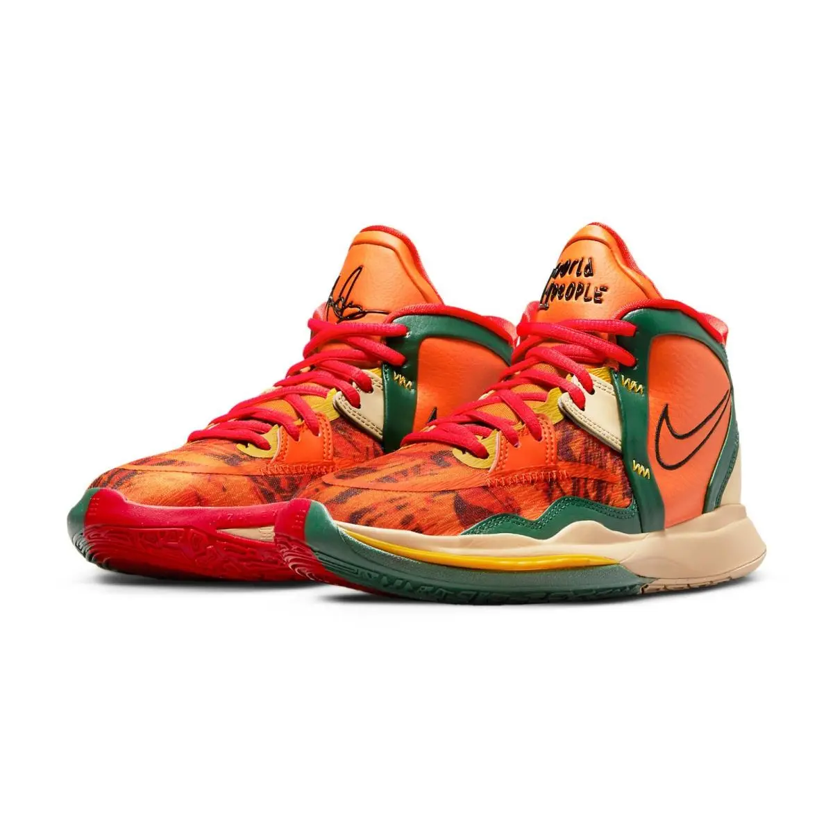 Nike shoes - DD0334-800 - DD0334-800 - Safety Orange/Gorge Green/Sesame/Black 9