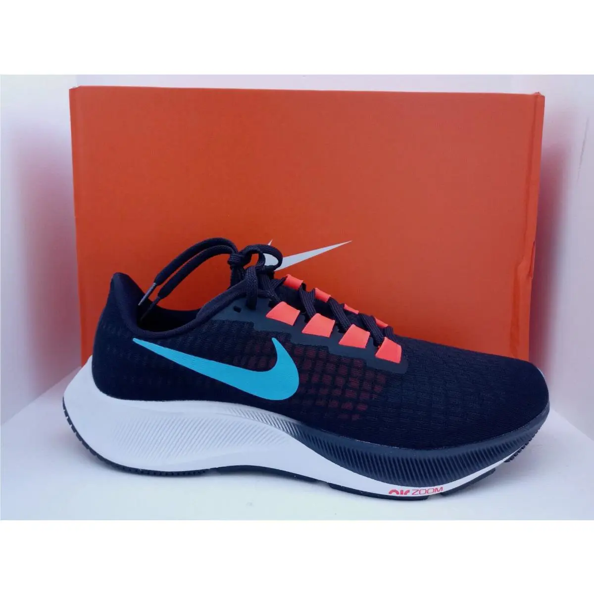 Nike shoes - Nike Air Zoom Pegasus - Air Zoom Pegasus - BQ9646-011 - OFF Noir/LT BLUE FURY 6
