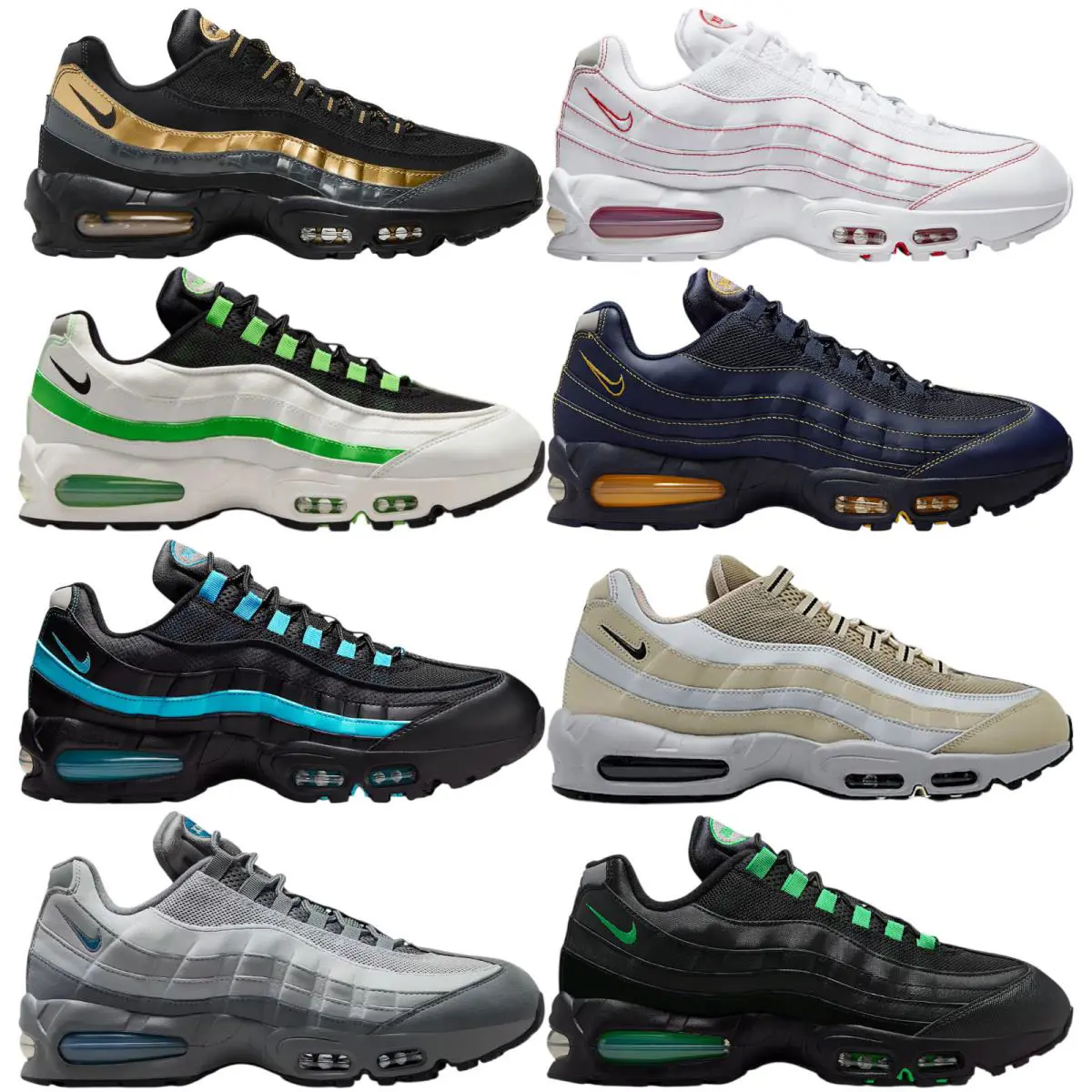 Nike shoes - Nike Air Max 95 - Air Max - Black/Black/Anthracite/Black 30