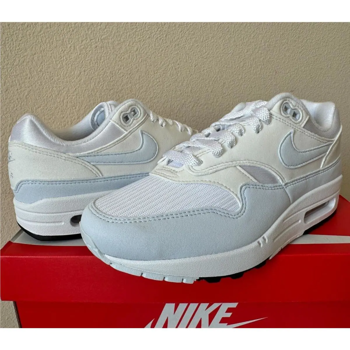 Nike shoes - Nike Air Max 1 - Air Max - DZ2628 105 - White/Football Grey 4